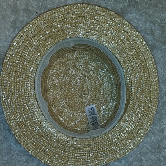 Straw bow hat - Picture 2 of 4