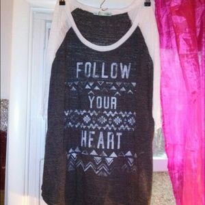 BRAND NEW!!! Maurices baseball 3/4 sleeve!