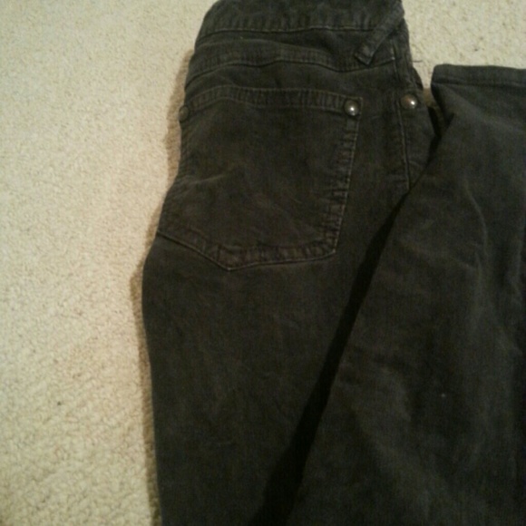 Free people skinny black cords