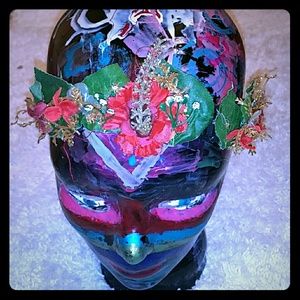 Christmas flower crown
