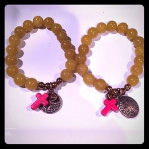Beatiful brazalet :) agate and san Benito
