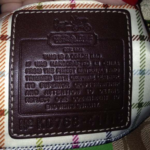 Coach purse - Picture 2 of 2