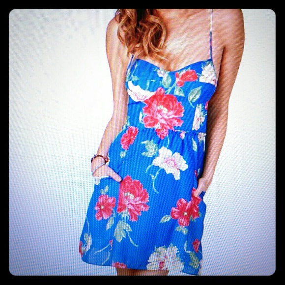 Floral corset dress