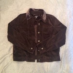 Soft corduroy jacket