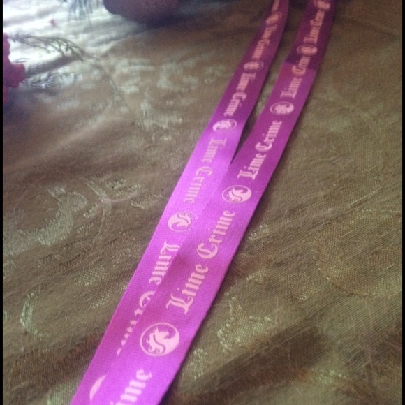 *SOLD ON MERCARI* Rare Lime Crime Lanyard