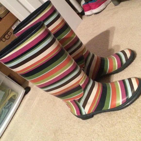 Coach rain boots