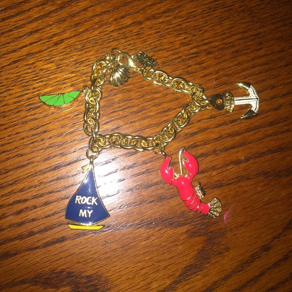 Lilly Pulitzer charm bracelet RESERVED!!
