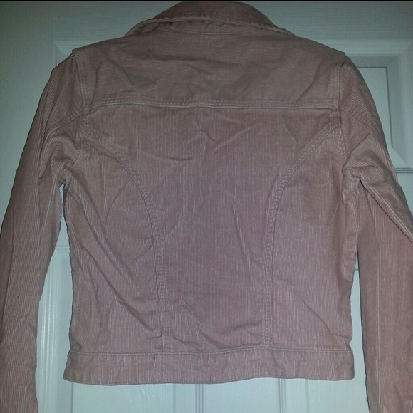 Pink Corduroy Jacket Size M - Picture 2 of 2