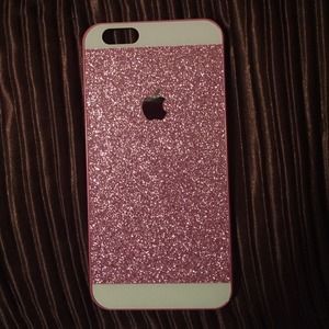 🌟Iphone 6 Pink Glitter Case💕