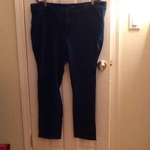 Teal Jeggings + salmon leggings