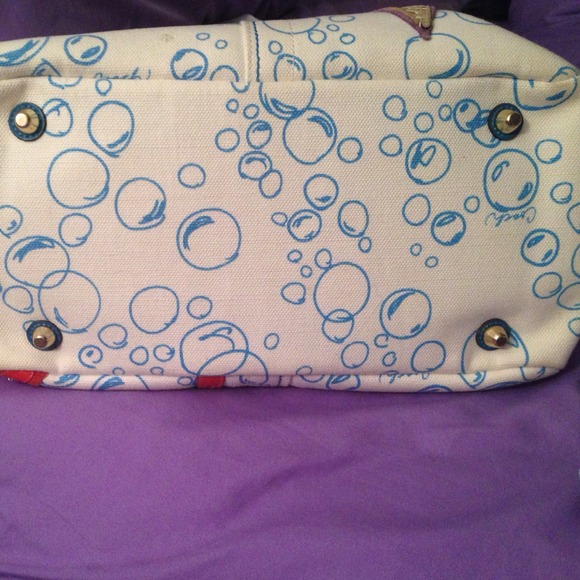 SOLD βοΈπ π³coach beach tote. πππ - Picture 3 of 4