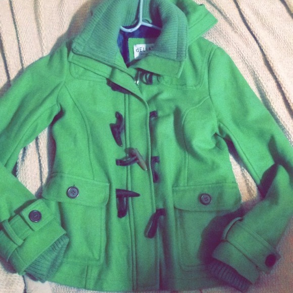 Green Pea Coat(Parka)