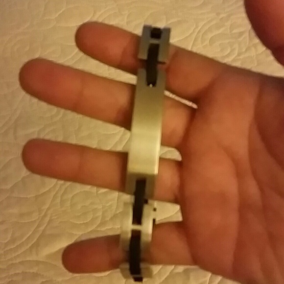 Men's silver &black Brackett - Picture 3 of 4