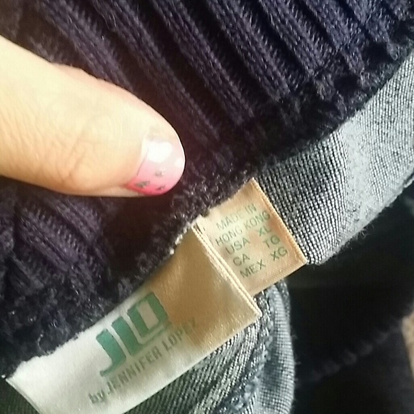 NOT FOR SALE
Jennifer Lopez one piece dark denim jpsuit XL - Picture 2 of 8