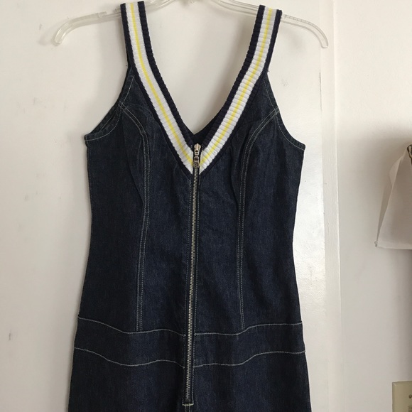 NOT FOR SALE
Jennifer Lopez one piece dark denim jpsuit XL - Picture 4 of 8