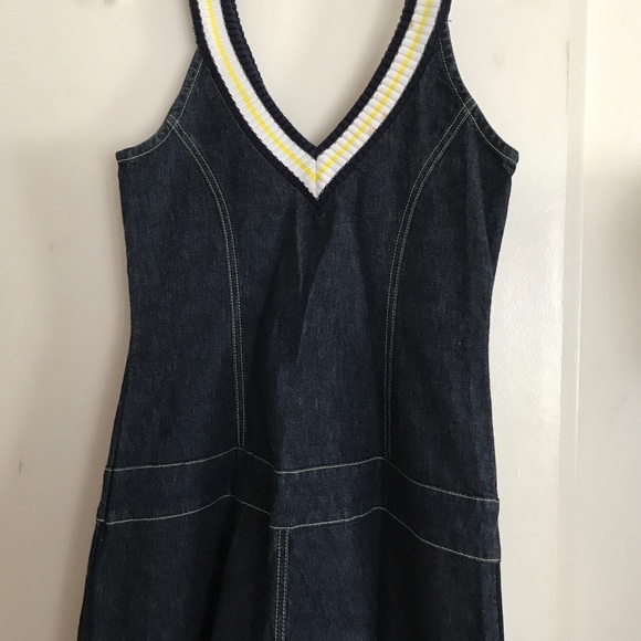 NOT FOR SALE
Jennifer Lopez one piece dark denim jpsuit XL - Picture 8 of 8