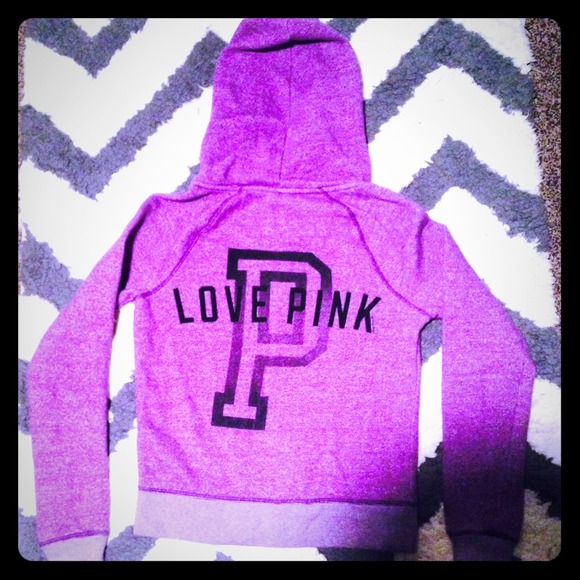 Victoria's Secret purple zip up 💜