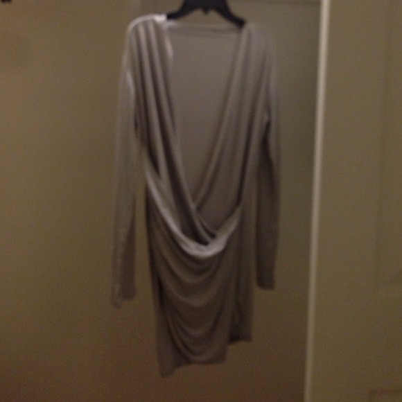 Sexy Faux Wrap Dress - Picture 2 of 3