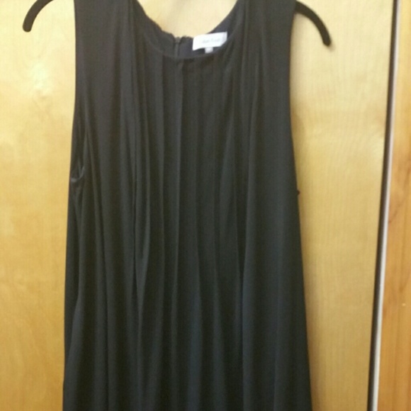 Calvin Klein plus size pleated dress