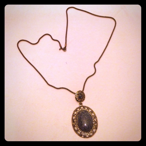 Large pendant necklace