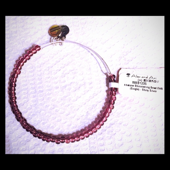 Alex & Ani Shimmering Abalone Bead Bracelet