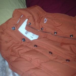 Orange Winter Vest