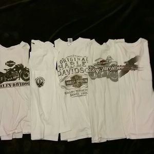 Lot of Mens Harley Davidson Shirts