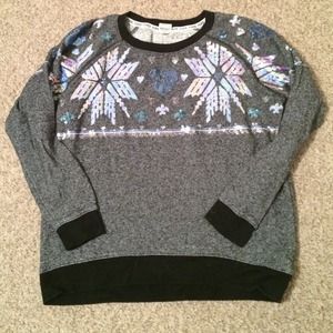 VS PINK Bling Crew Neck size Large