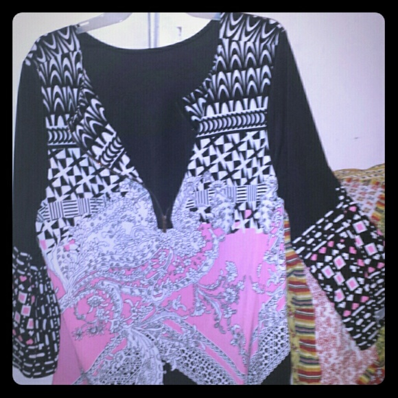 Shirt w zipper in the front