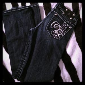 Miss me boot cut jeans.