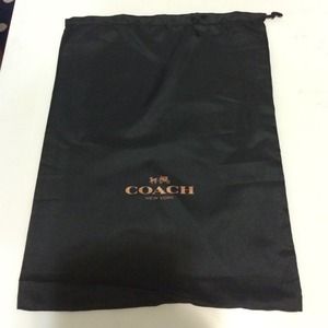 Coach dust bag