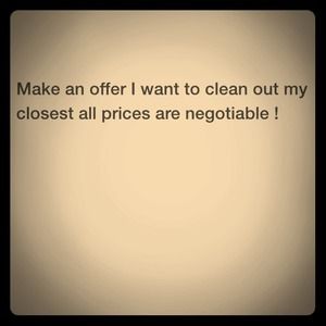 Everything in my closet !