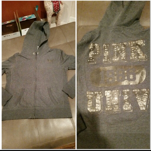 Vs pink zip up - Picture 1 of 3