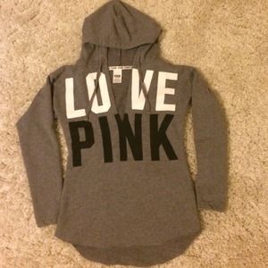 Make an offer! Victoria's Secret Pink Gray Hoodie