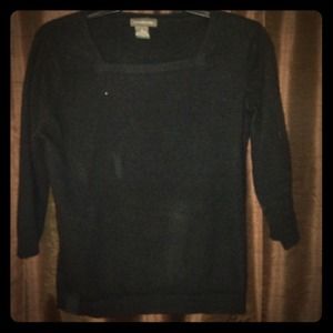 100% CASHMERE black sweater