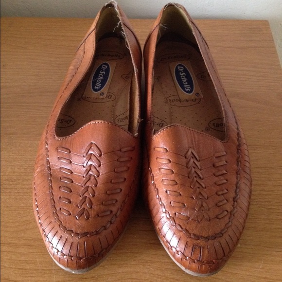 🚫SOLD🚫 Dr. Scholl's Cognac Leather Loafers