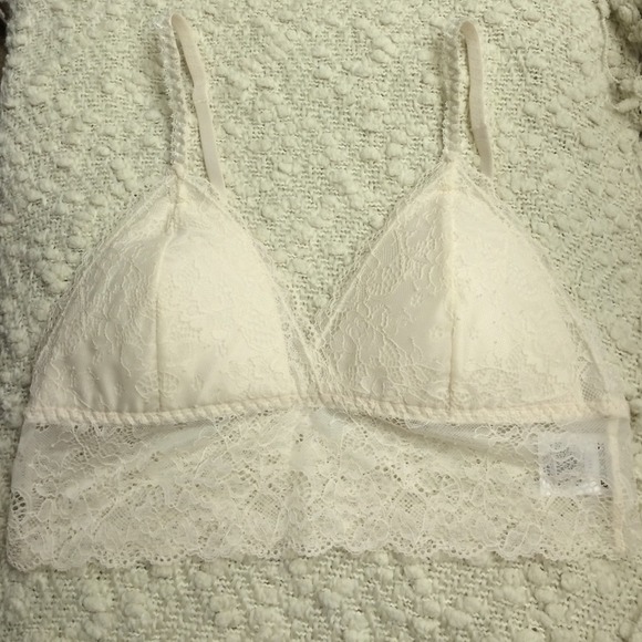 New lace bralette