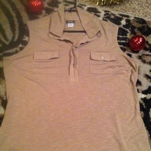 Sleeveless Soft HiLo Top