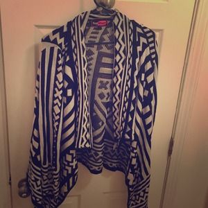 Tribal print sweater