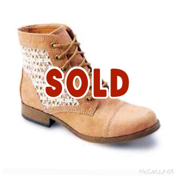 Raleigh Lace Combat Boots