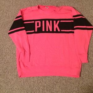 VS PINK crew neck size large