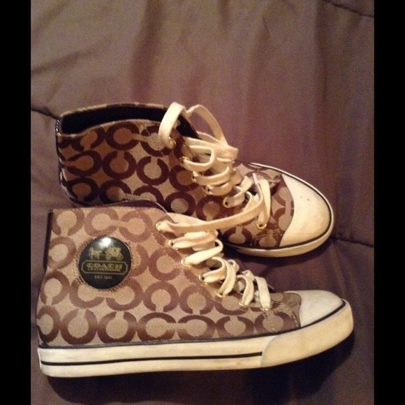 Coach Shoes - Coach high tops