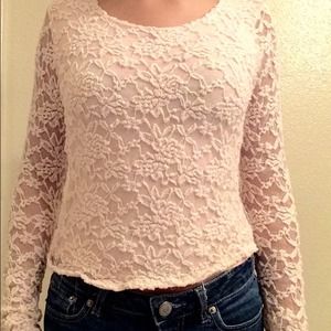 Floral pink long sleeve from - Forever 21