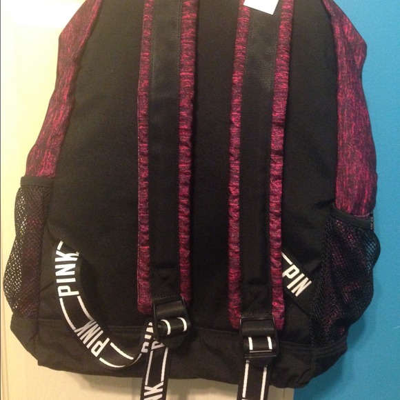 ❌SOLD❌Victorias Secret Pink Marled Backpack - Picture 2 of 2