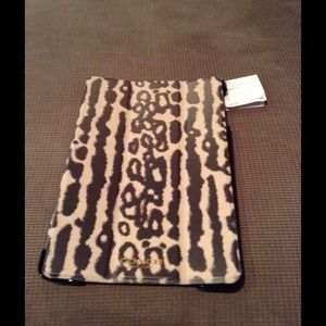 Authentic coach mini IPad case