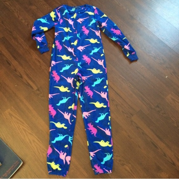 Forever 21 Sweaters - New! Forever 21 blue dinosaur onsie