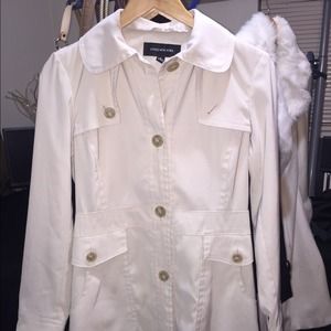 Cream Dress coat