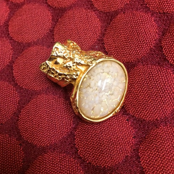 Yves Saint Laurent Arty Ring size 4