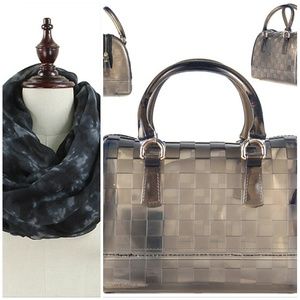 *BUNDLE* Smokey Scarf & Bag $22