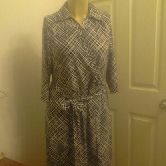 Retro-look NWT George knee or below dress